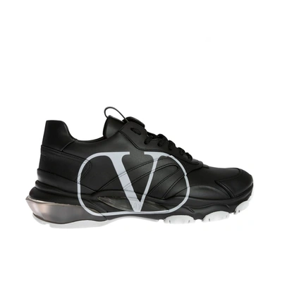 Valentino Garavani Bounce Sneakers In Black