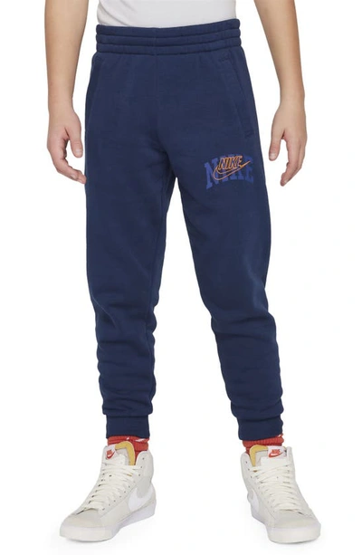 Nike Sportswear Club Fleece Big Kids' Jogger Trousers In Blue