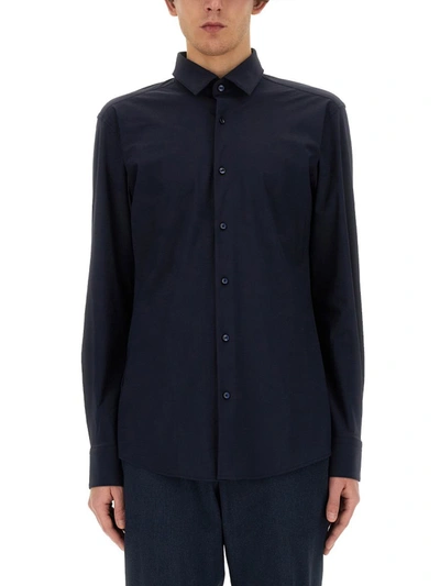 Hugo Boss Boss Regular Fit Shirt In Blue