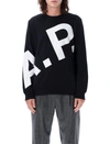 Apc Sweatshirt A.p.c. Cory Made Of Cotton In Black
