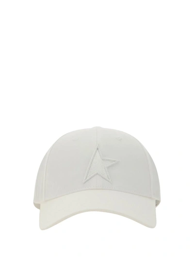 Golden Goose Baseball Hat With Star In 20103 Papyrus