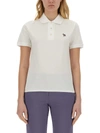 Ps By Paul Smith Ps Paul Smith "zebra" Polo. In White