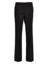 P.a.r.o.s.h Liliuxy Flared Trousers In Black