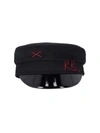 Ruslan Baginskiy Baker Boy Cotton Hat In Black