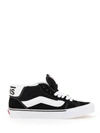 Vans Knu Mid Sneaker In Black