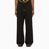 VERSACE VERSACE TROUSERS WITH DRAWSTRING
