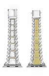 Lagos Smart Caviar Luxe Apple Watch® Watchband In Two-tone