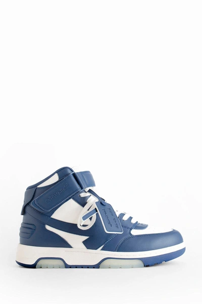 Off-white Out Of Office Mid-top Sneakers In Blue