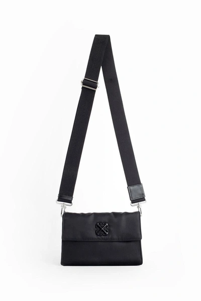Off-white Top Handle Bags In Black