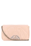 ALEXANDER MCQUEEN ALEXANDER MCQUEEN WOMAN PINK LEATHER SMALL SEAL SHOULDER BAG