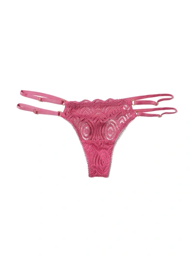 Hanky Panky Along The Lines Thong In Pink