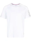 Thom Browne White Engineered 4-bar T-shirt In White