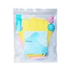 BLISS WORLD STORE GO SCRUBS FACE + BODY EXFOLIATING GLOVES-PINK/YELLOW/BLUE
