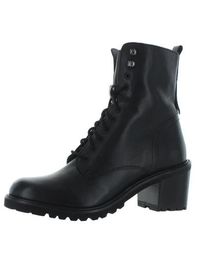 SEYCHELLES IRRESISTIBLE WOMENS LEATHER LACE-UP COMBAT BOOTS