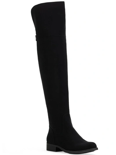 Sun + Stone Allicce Womens Faux Leather Tall Over-the-knee Boots In Multi