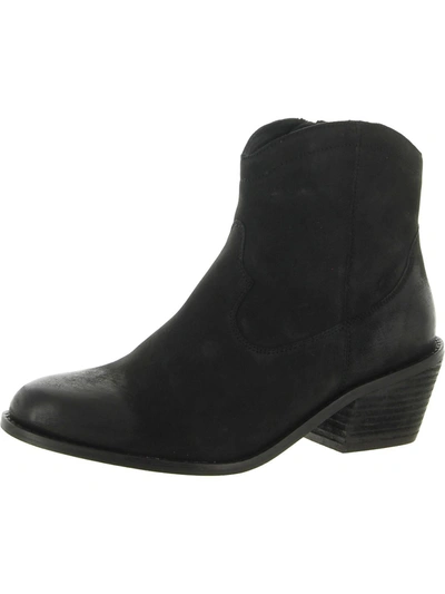 Seychelles Aboard Womens Leather Pointed Toe Ankle Boots In Black