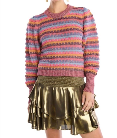 Allison New York Metallic Adelle Sweater In Multi