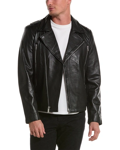 KARL LAGERFELD LEATHER MOTO JACKET