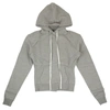 Ben Taverniti Unravel Project Gray Long Drawstring Hoodie In Multi