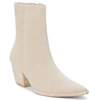 Matisse Caty Western Pointed Toe Bootie In White