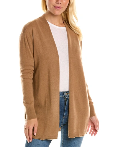 Qi Cashmere Duster In Brown