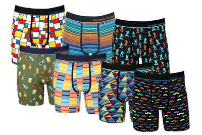 Unsimply Stitched Boxer Brief 7 Pack In Multi