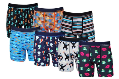 Unsimply Stitched Boxer Brief 7 Pack In Multi