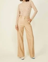 Line And Dot Carmela Pant In Tan In Multi