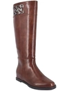 IMPO REILY WOMENS FAUX LEATHER RIDING KNEE-HIGH BOOTS