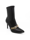 JUICY COUTURE TOMMI WOMENS FAUX LEATHER POINTED TOE ANKLE BOOTS