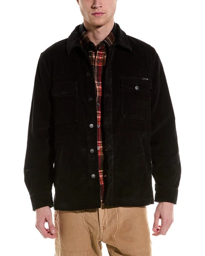 Joe's Jeans Flynn Corduroy Shirt Jacket In Black
