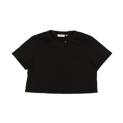 OPENING CEREMONY BLACK BLANK OC CROPPED SHORT SLEEVE T-SHIRT
