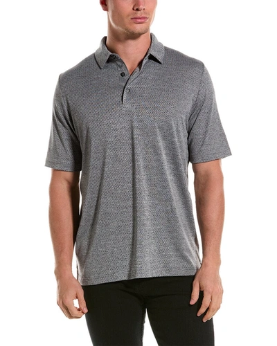 Callaway Ventilated Classic Jacquard Polo Shirt In Grey