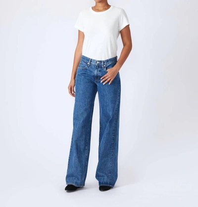 Slvrlake Mica Low-rise Wide Relaxed Jeans In Blue