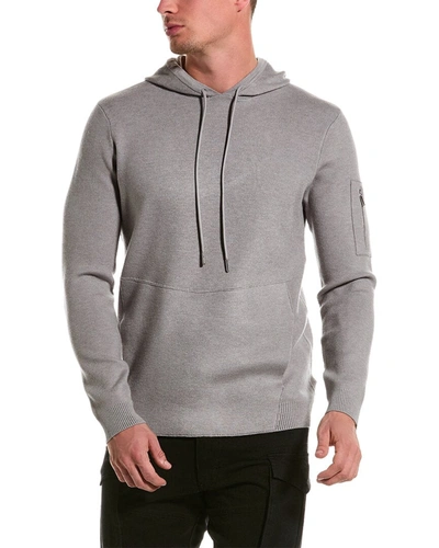 Karl Lagerfeld Sweater Hoodie In Grey