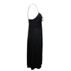 Opening Ceremony Black Keyhole Spaghetti Strap Dress In Multi