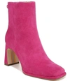 Sam Edelman Women's Irie Square Toe High Heel Booties In Pink