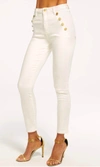 Ramy Brook Helena High-rise Skinny Jean In White