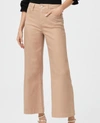 PAIGE ANESSA PANT IN FRENCH LATTE LUXE COATING