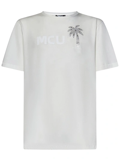 M.c.u Marco Cassese Union T-shirt M.c.u. In Bianco