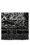 Alanui Fringed Edge Scarf In Printed
