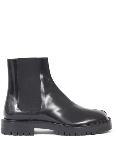 Maison Margiela Tabi Boots In Black