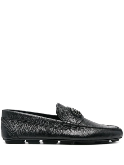 VALENTINO GARAVANI VALENTINO GARAVANI VLOGO SIGNATURE LEATHER LOAFERS