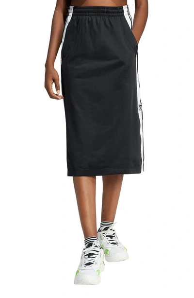 Adidas Originals Adibreak Skirt With Snap Detail In Black