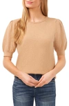 CECE CECE PUFF SLEEVE SWEATER