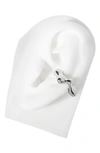 Faris Seep Ear Cuff In Silver
