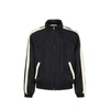 Saint Laurent Lightweight Zip-up Jacket In Black