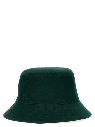 Burberry Reversible Bucket Hat In White