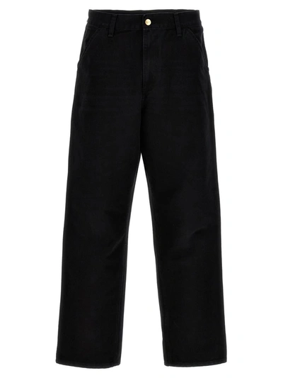 Carhartt Wip 'single Knee' Pants In Black