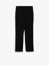Max Mara Nepeta Ankle-length Trousers In Wool Crepe In Nero